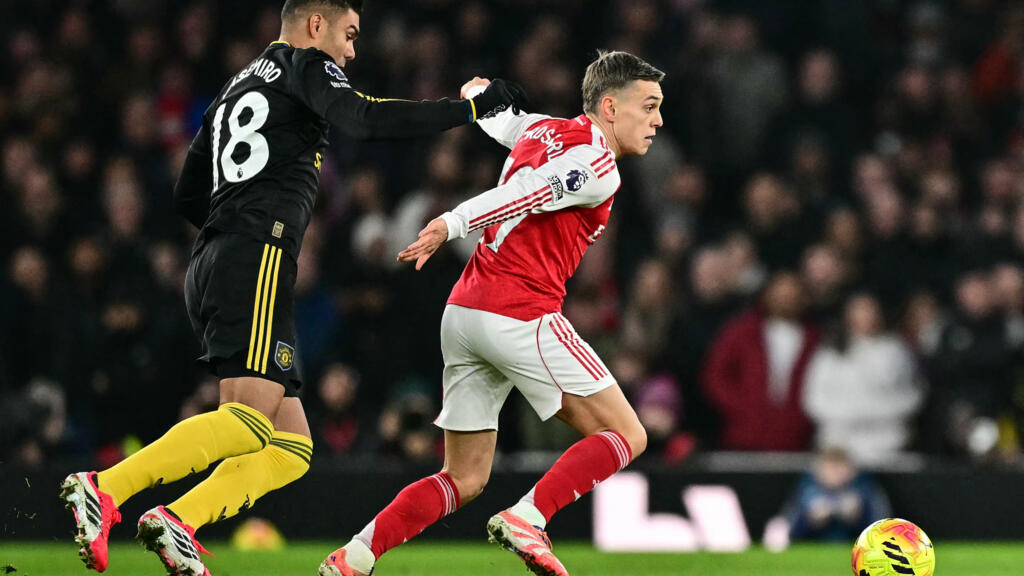 Foot: Arsenal battu chez lui par Manchester United en Premier League