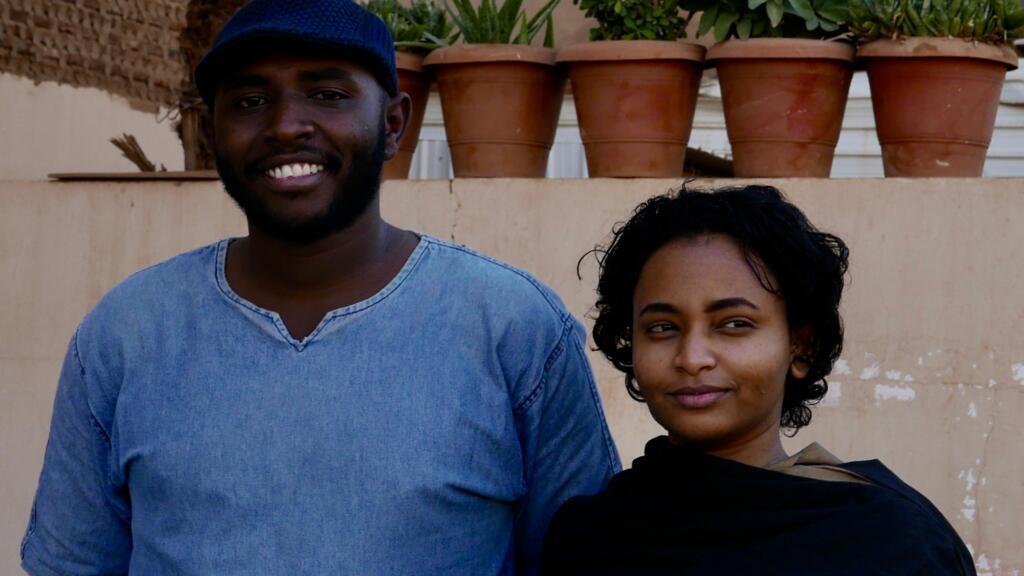 Ahmed et Iman à Khartoum.