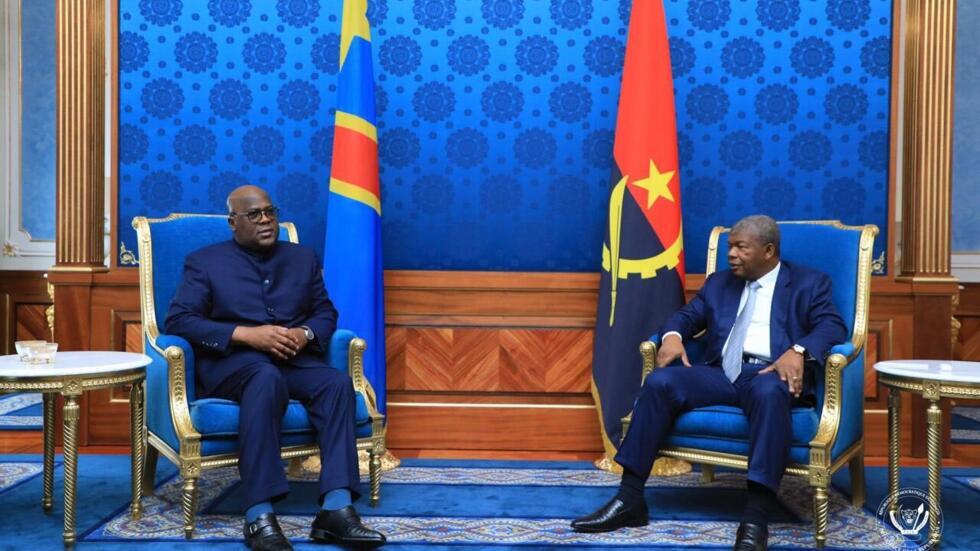 Rais wa Angola Joao Lourenco na mwenzake wa DRC Felix Tshisekedi wamezungumzia suala la usalama wa mashariki ya DRC.