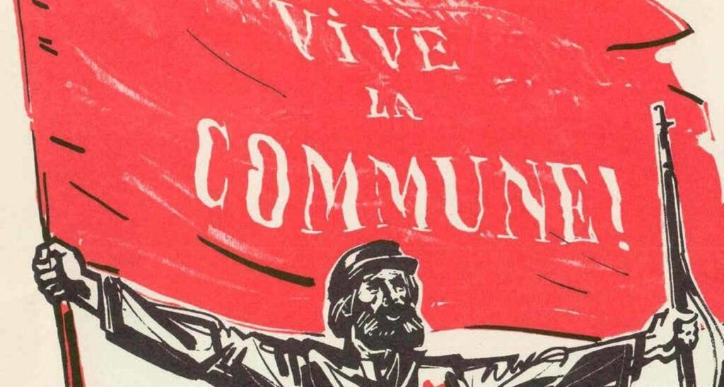 "Vive la Commune" post Paris Commune poster