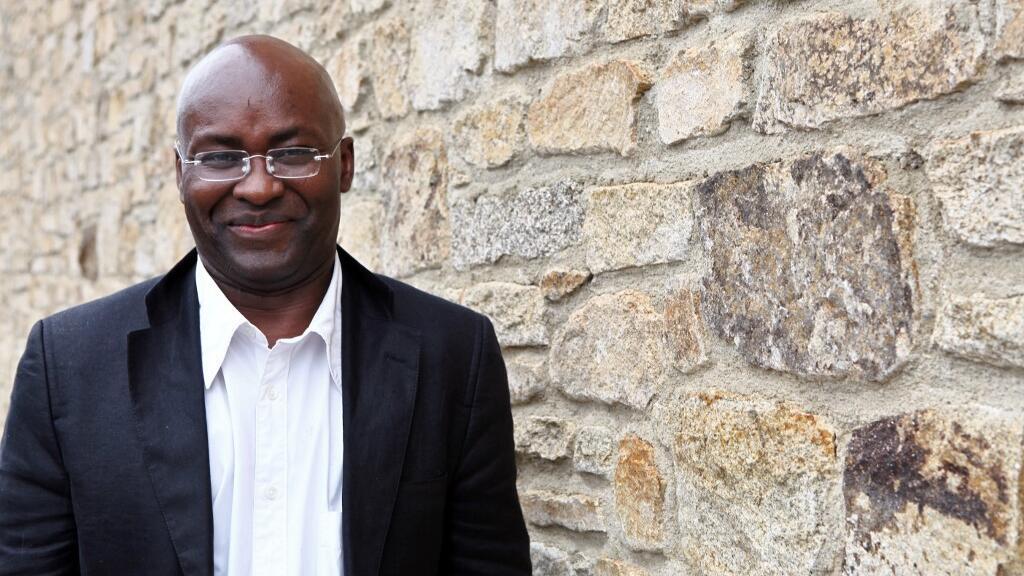 Achille Mbembé le 12 juin 2011 à Saint-Malo, Bretagne, ouest de la France, lors de la 22e édition du festival de littérature «Étonnants Voyageurs».
