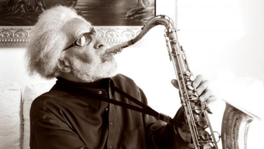 Sonny Rollins à l'hôtel George V, le 13 novembre 2011 à Paris.