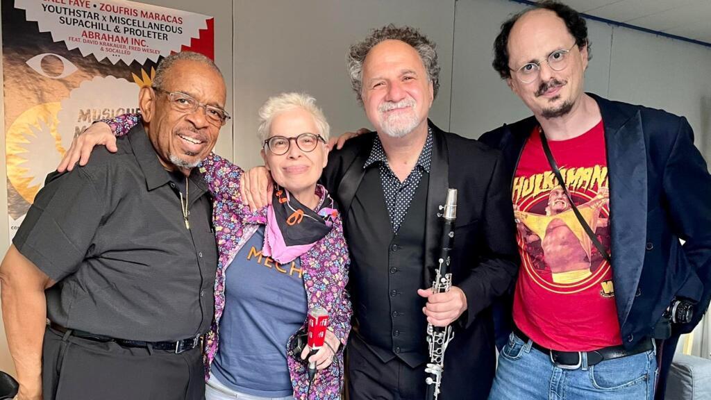 Fred Wesley, Laurence Aloir, David Krakauer et Socalled.