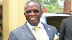 Ibrahima Kassory Fofana, en octobre 2015 à Conakry.