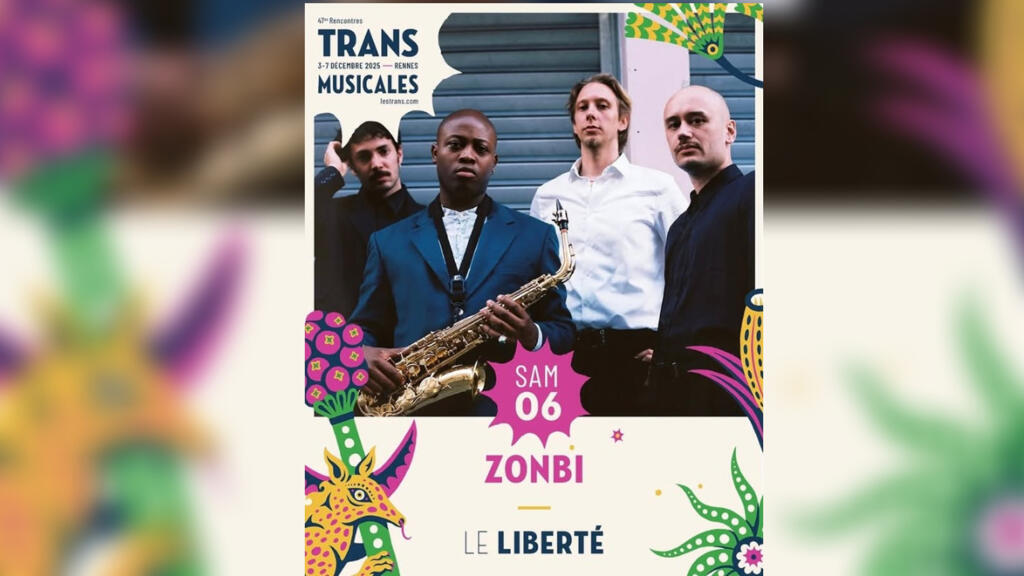 Transmusicales de Rennes: Zonbi, paroles créoles sur fond de jazz et de post punk