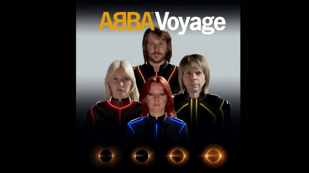 O grupo pop sueco Abba, composto por Bjorn Ulvaeus, Agnetha Faltskog, Anni-frid Lyngstad e Benny Andersson