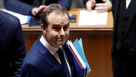 O primeiro-ministro francês Sébastien Lecornu. Em Paris, em 16 de outubro de 2025. 