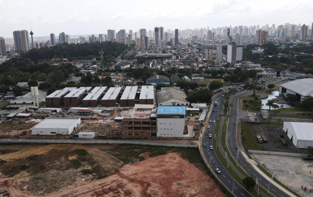 Belém finaliza os últimos preparativos para receber a COP30, em novembro. (06/10/2025)