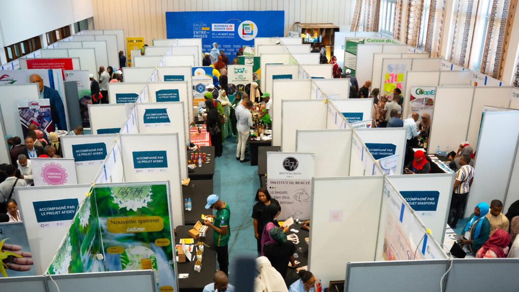 Salon des entreprises comoriennes tenu du 27 au 29 août derniers au Palais du peuple de Moroni pour impulser les investissements notamment ceux de la diaspora.