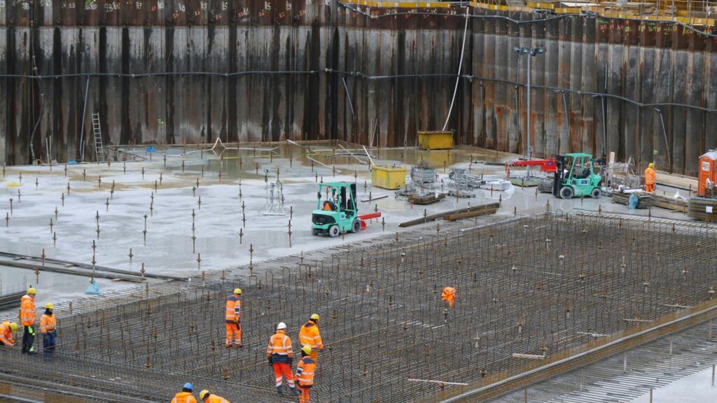 Construction en béton.