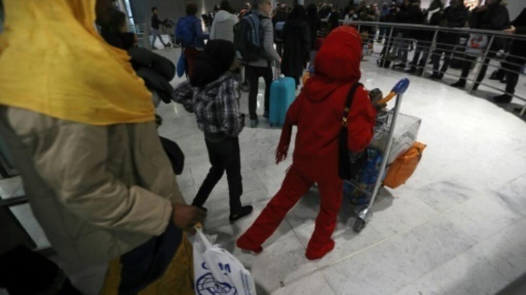 Des réfugiés africains à leur arrivée en France. (Image d'illustration)