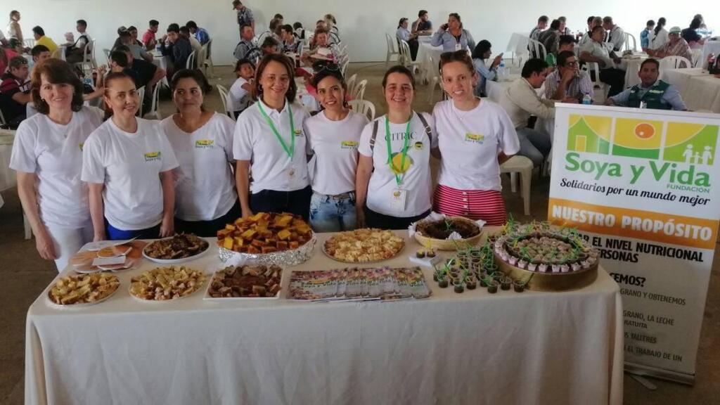 Fundação Soy y Vida (Soja e Vida) na Bolívia.