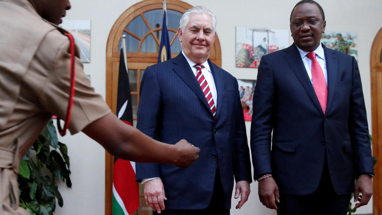 En visite au Kenya, Tillerson salue le rapprochement entre Kenyatta et