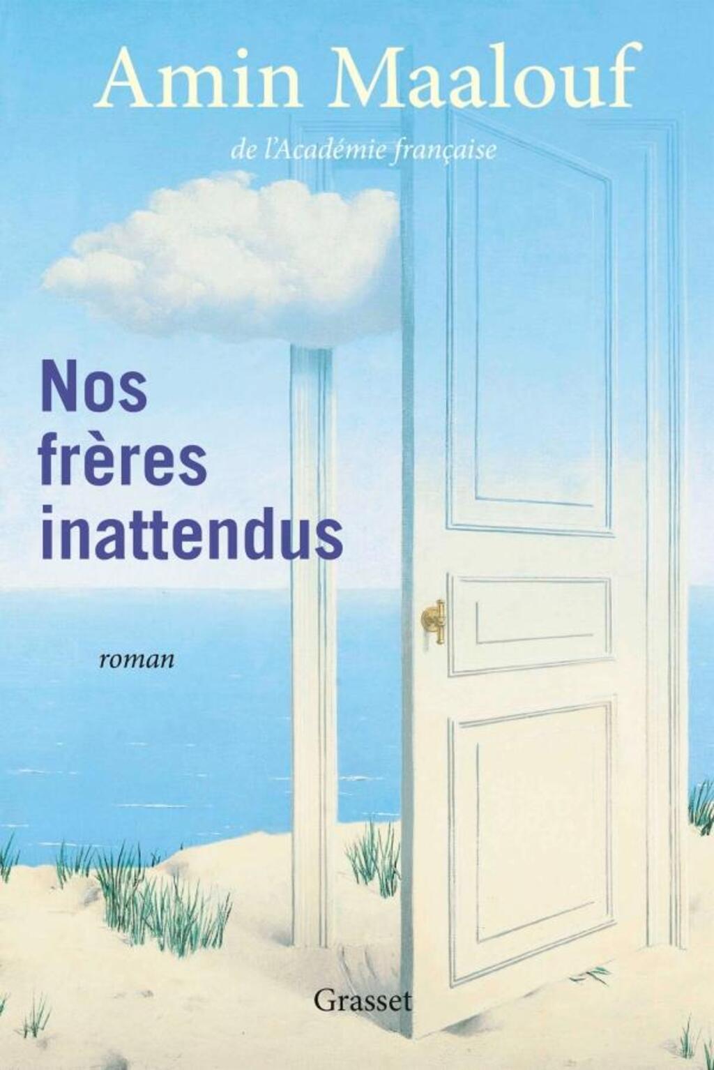 Couverture du nouveau roman de Amin Maalouf