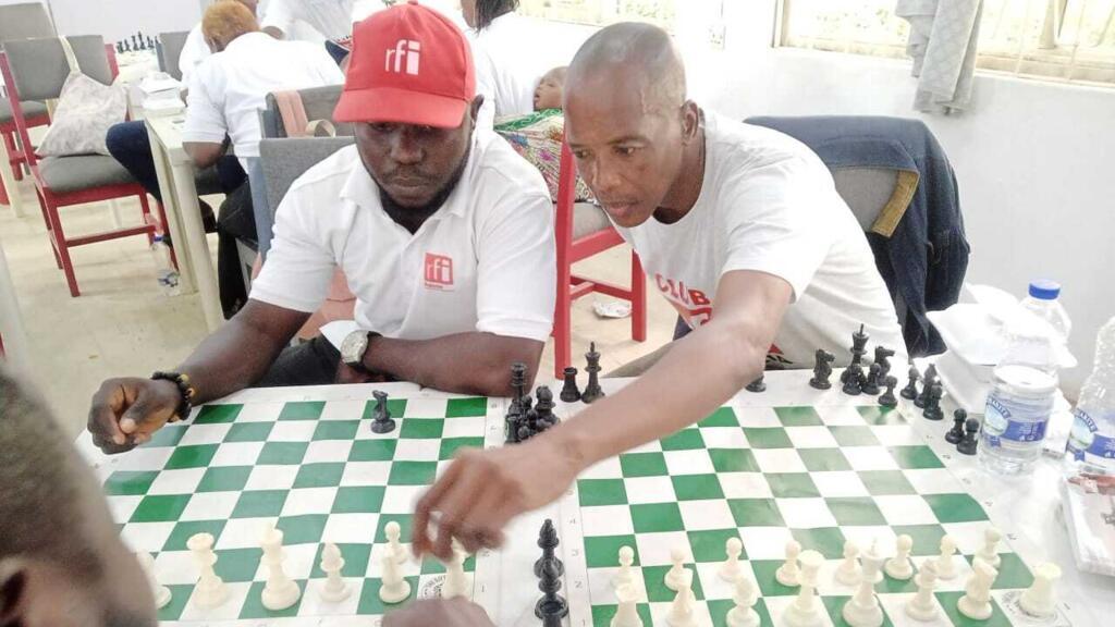 Des membres du club RFI Lagos.