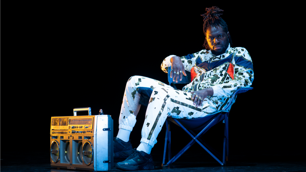 L'artiste Forbon N'Zakimuena pour son spectacle « Zola....pas comme Emile »