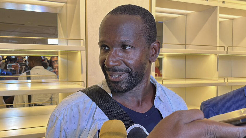 Le journaliste français Olivier Dubois, le 20 mars 2023.