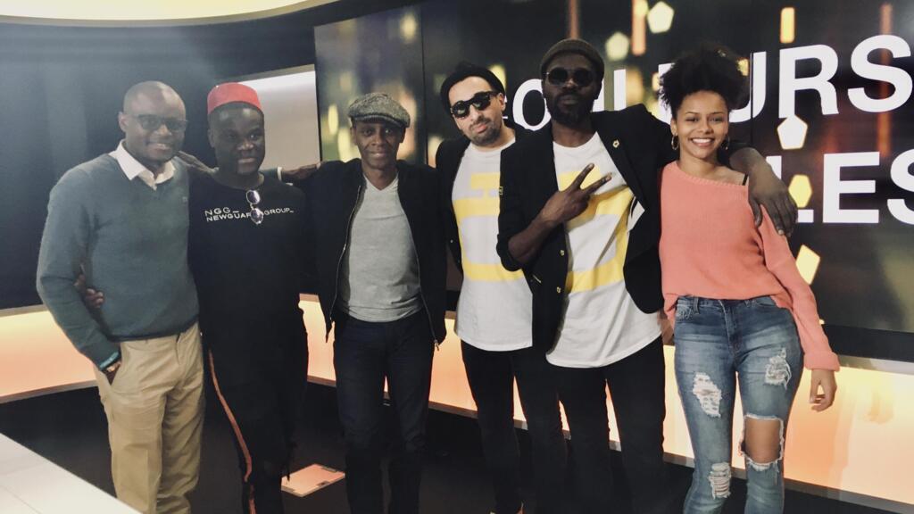 Prince Bafouolo, Stéphane Sacré, Claudy Siar, Féfé, Leeroy et Salomé Je T'aime.