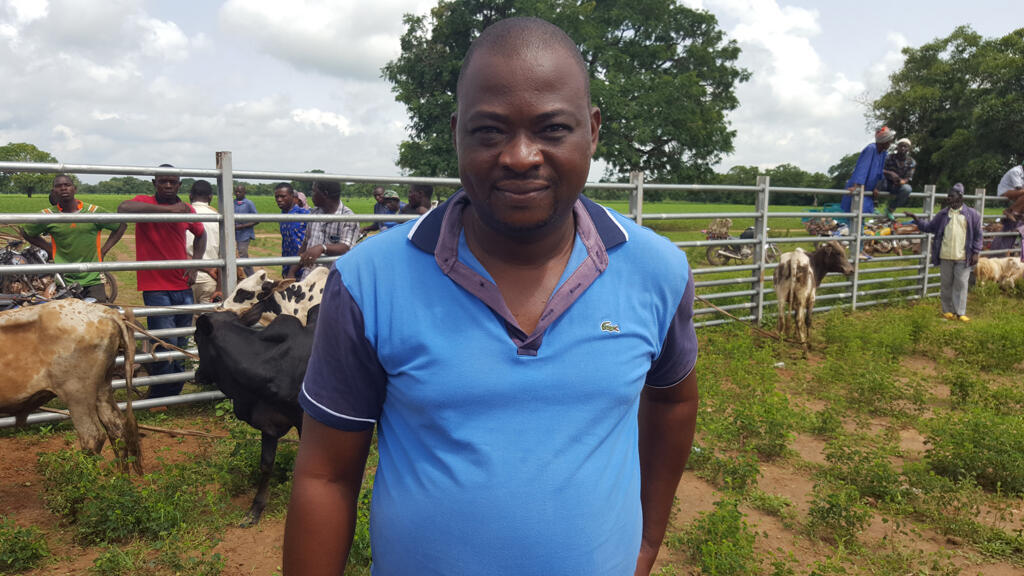 Bako Abou, chef de la zone d’appui technique en élevage de Kourouma.