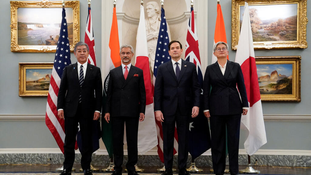 美日澳印外長會議將在華盛頓登場，四國可能聯合海上巡邏。