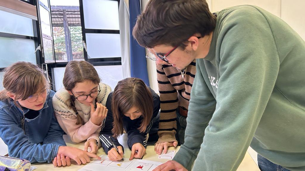 Une formation d'éco délégués dans un collège parisien.