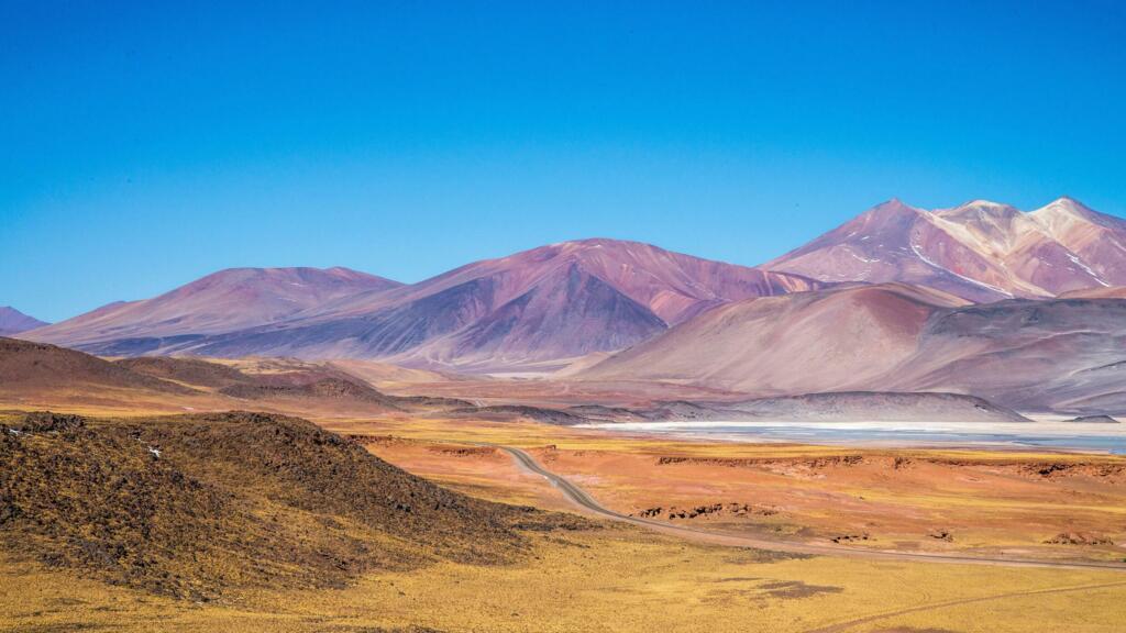Le désert d'Atacama, au Chili.