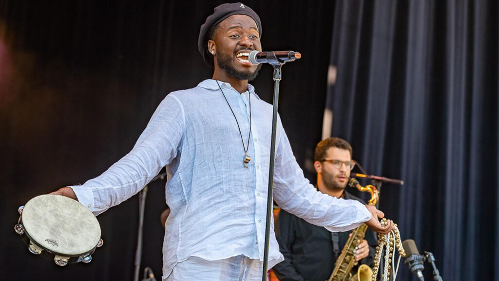 Tyreek McDole au Nice Jazz Fest, le 26 juillet 2025.