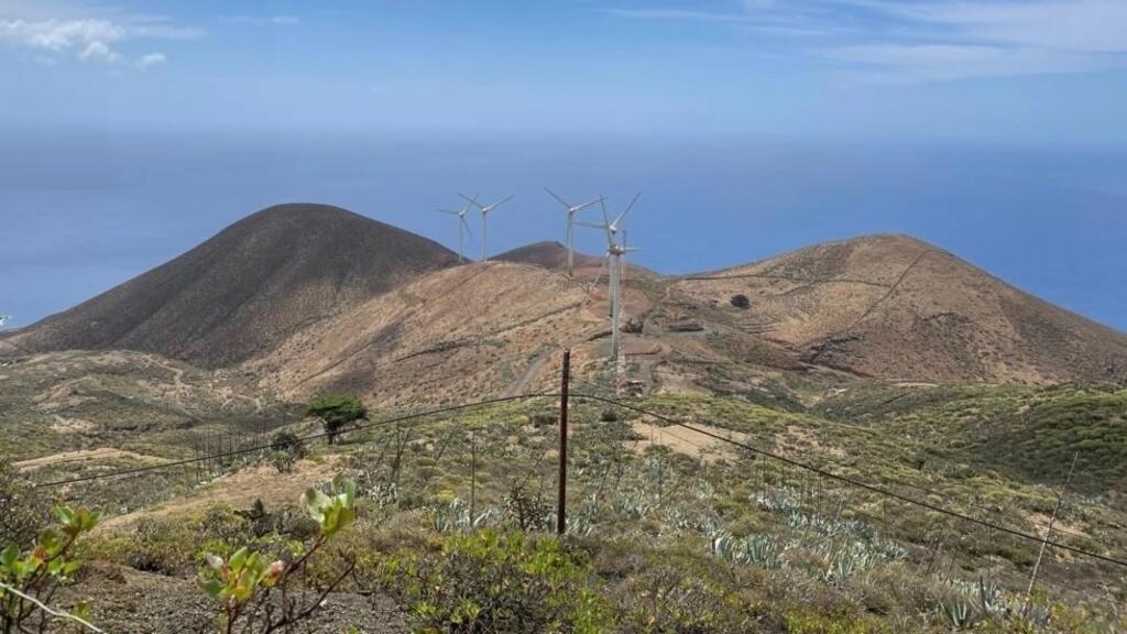 The five wind farms on Ferro island, the smallest of the Canary Islands, are part of the first hydro-wind energy plant in the world construction of which started in smallest islands of the Canary archipelago in 2014.