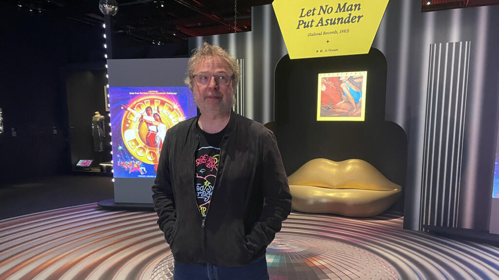 Jean-Yves Leloup, commissaire de l’exposition « Disco - I’m coming out ».