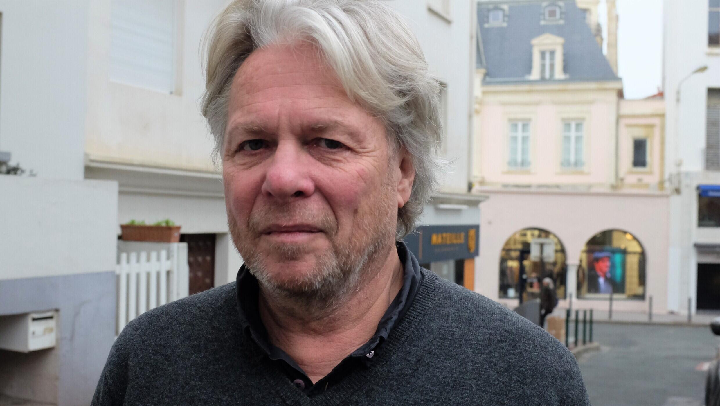 Thomas Johnson, réalisateur de la série « Les Évangéliques à la conquête du monde », au Fipadoc 2023, à Biarritz.