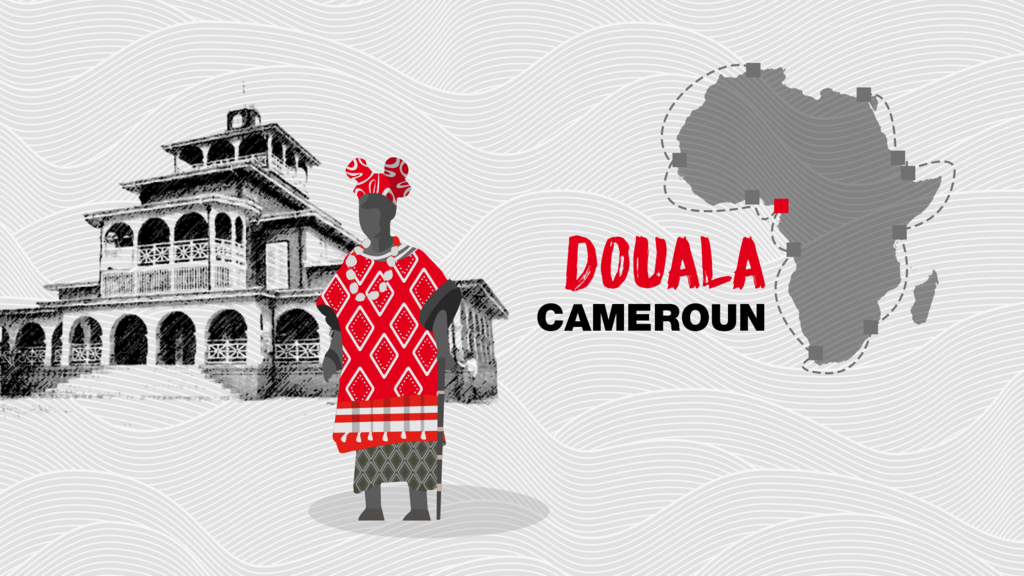Douala, ville portuaire considérée comme la capitale économique du Cameroun.