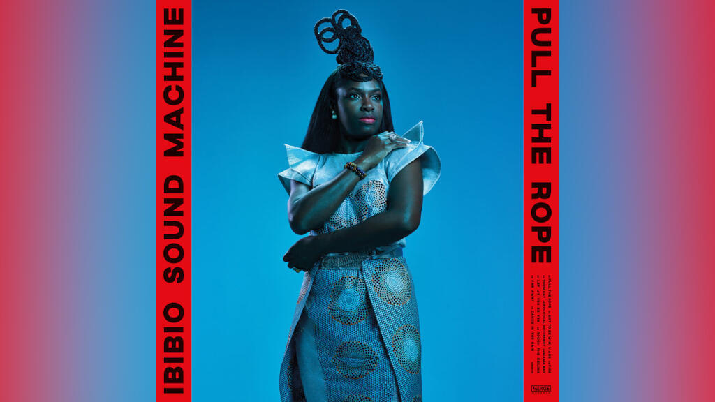 Capa de "Pull the rope", novo álbum da Ibibio Sound Machine.
