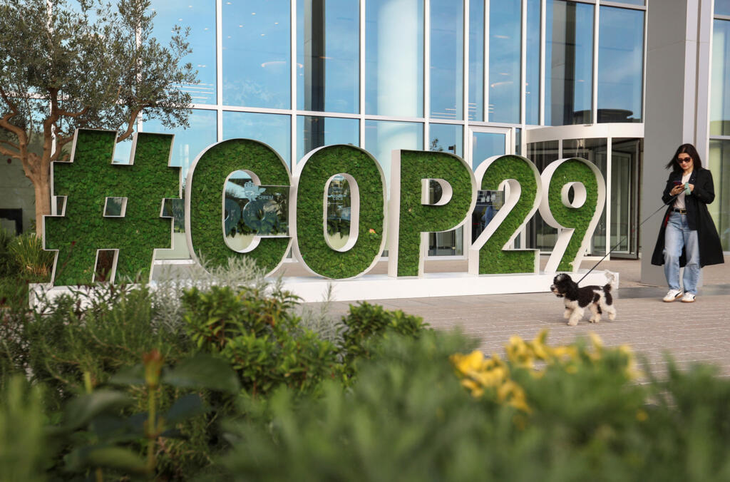 Eleição de Donald Trumo ocorreu a cinco dias da abertura da COP29 em Baku, capital do Azerbaijão. (Foto de 31 de outubro de 2024) 