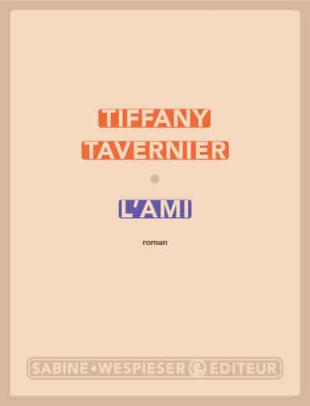 Couverture du roman de Tiffany Tavernier