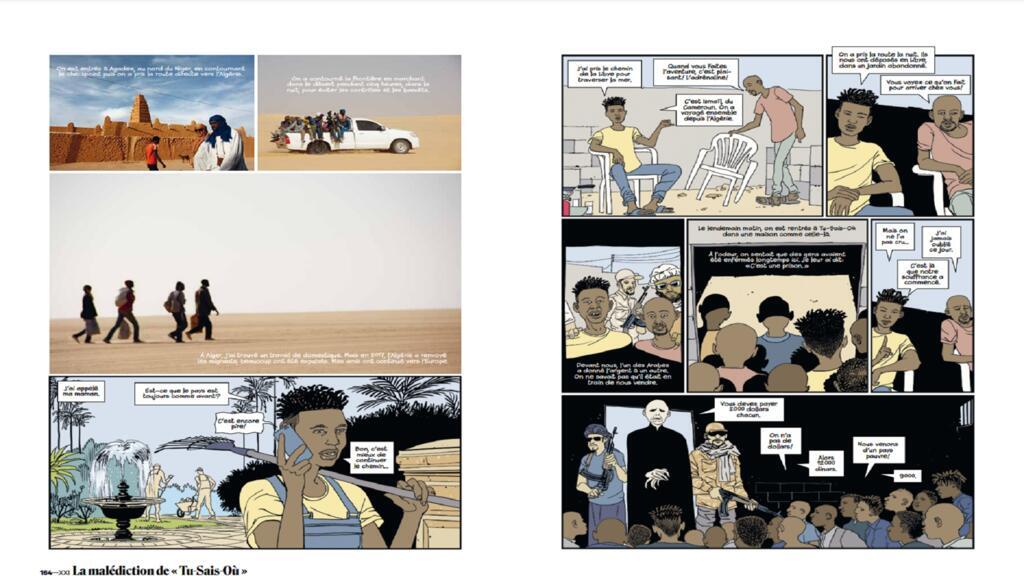 Extract from the graphic novel "The Curse of You-Know-Where" by Jérôme Tubiana