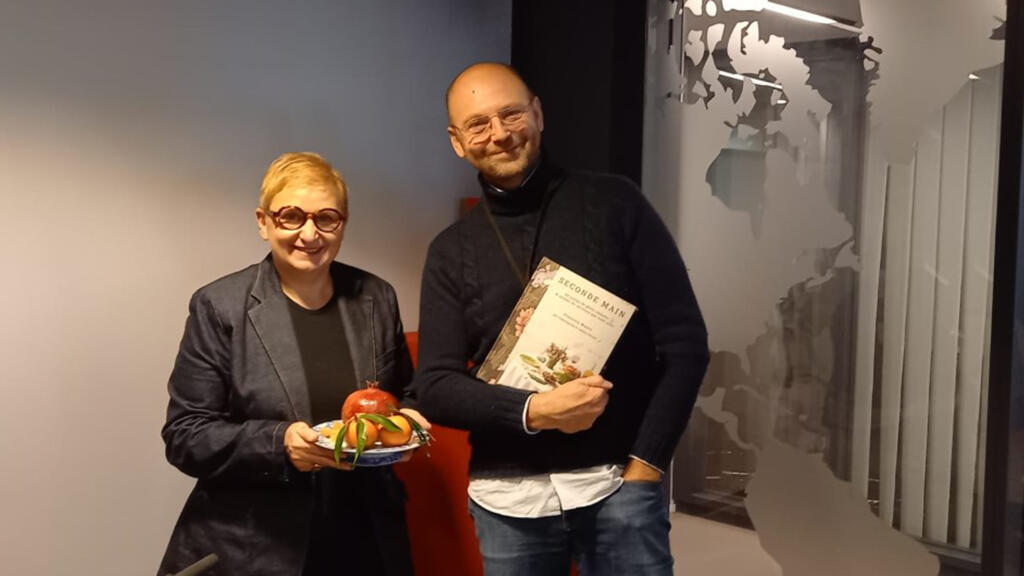 Sonia Ezgulian et François Motte, auteurs de «Seconde main», paru aux éditions Hachette.
