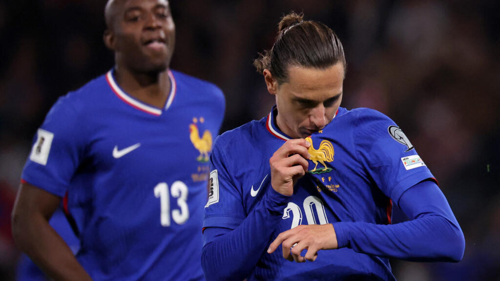 Football: l'équipe de France domine l'Azerbaïdjan, Thauvin buteur pour son retour