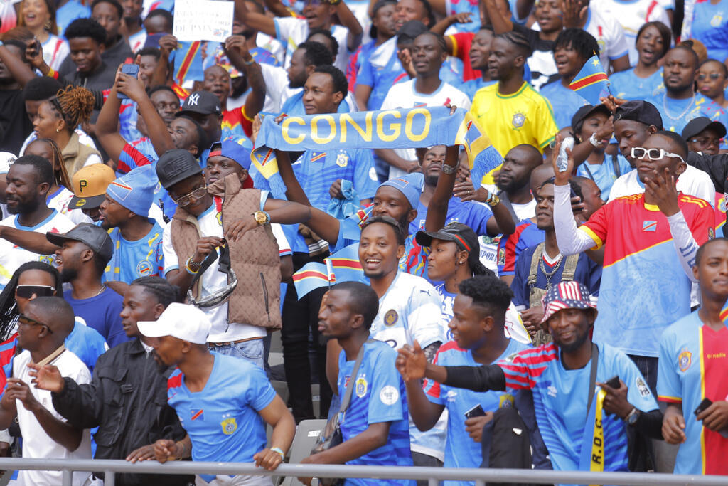 Mashabiki wa DR Congo katika mechi dhidi ya Kenya