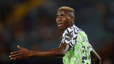 L'attaquant nigérian Victor Osimhen.