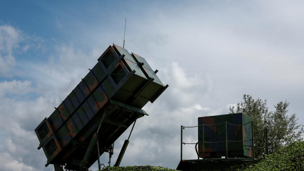 A launcher of a Patriot air defence system of the Ukrainian Air Forces is seen on the ground, amid Russia's attack on Ukraine, in an undisclosed location, Ukraine August 4, 2024. 