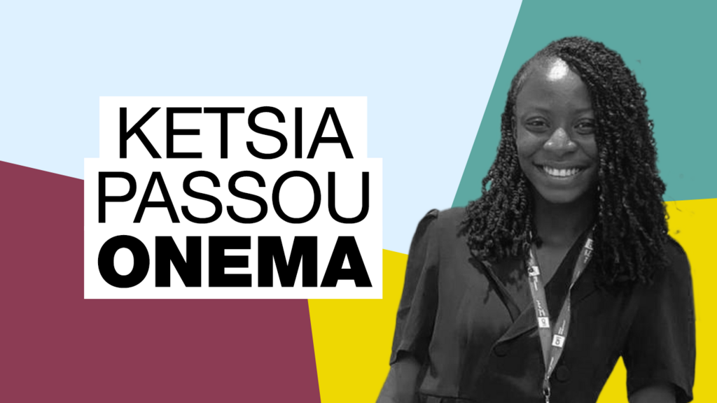 Ketsia Passou Onema, 18 ans, est activiste climat et défenseur de la jeunesse UNICEF en RDC