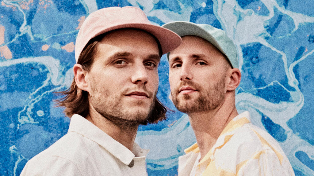 Jules Pacotte e Loic Fleury, fundadores da dupla francesa de electropop Isaac Delusion.