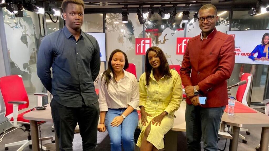 Romain, Andréa, Diara, Salif.