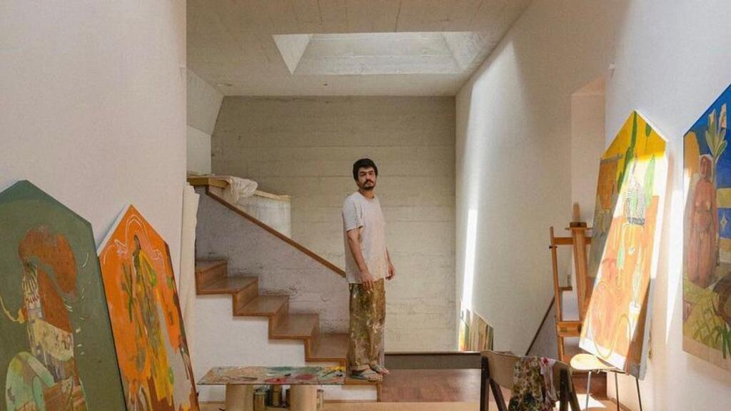 O artista carioca Thiago Molon.