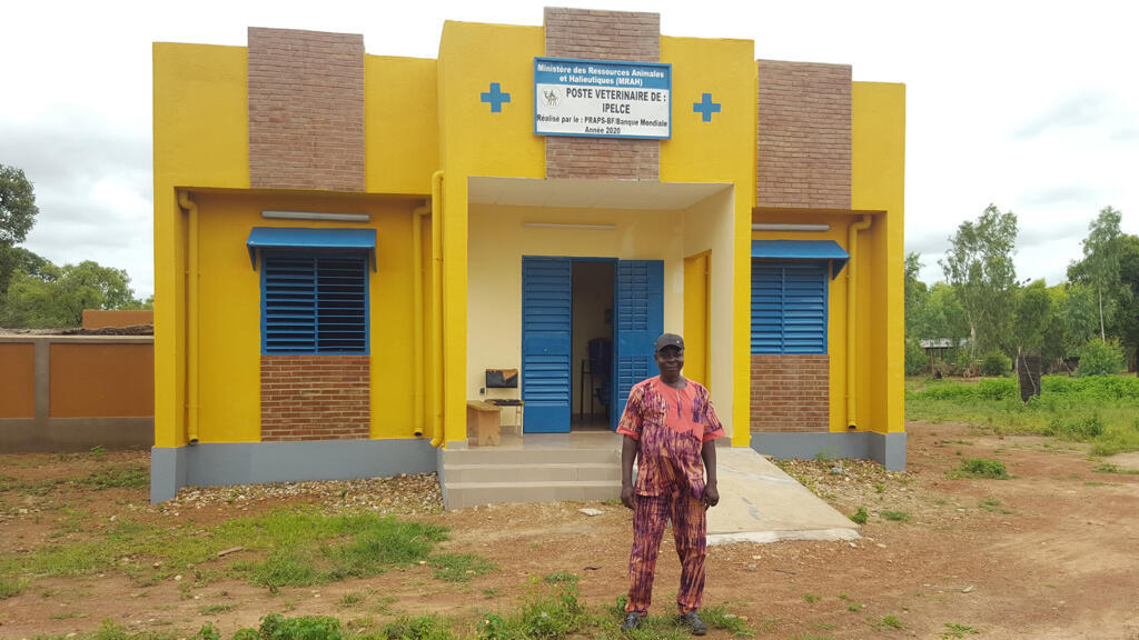 Traoré Alassane, chef de poste vétérinaire à Ipélcé.