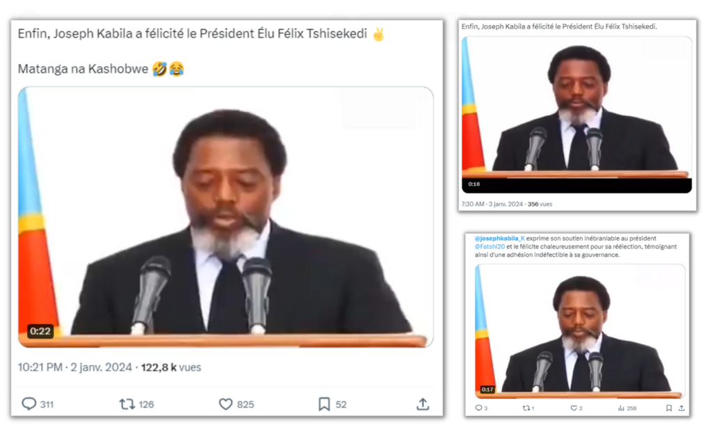 Malgré la vigilance de plusieurs internautes, cette vidéo détournée continue de circuler en ligne.