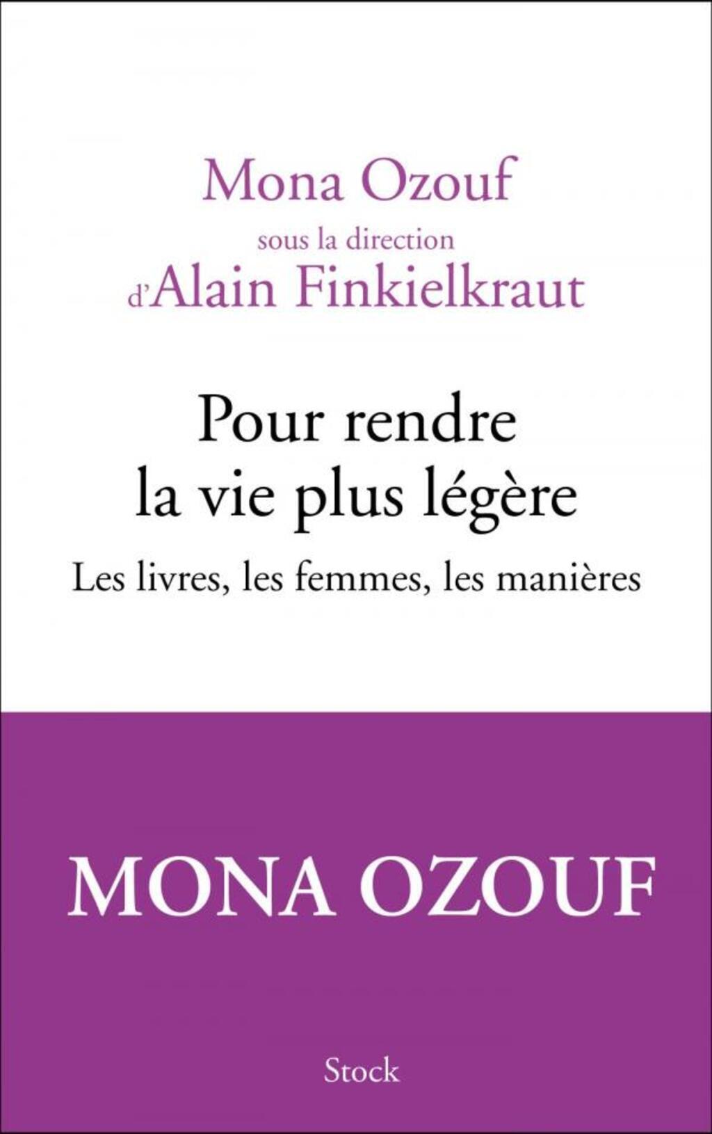 Couverture du recueil de textes de Mona Ozouf