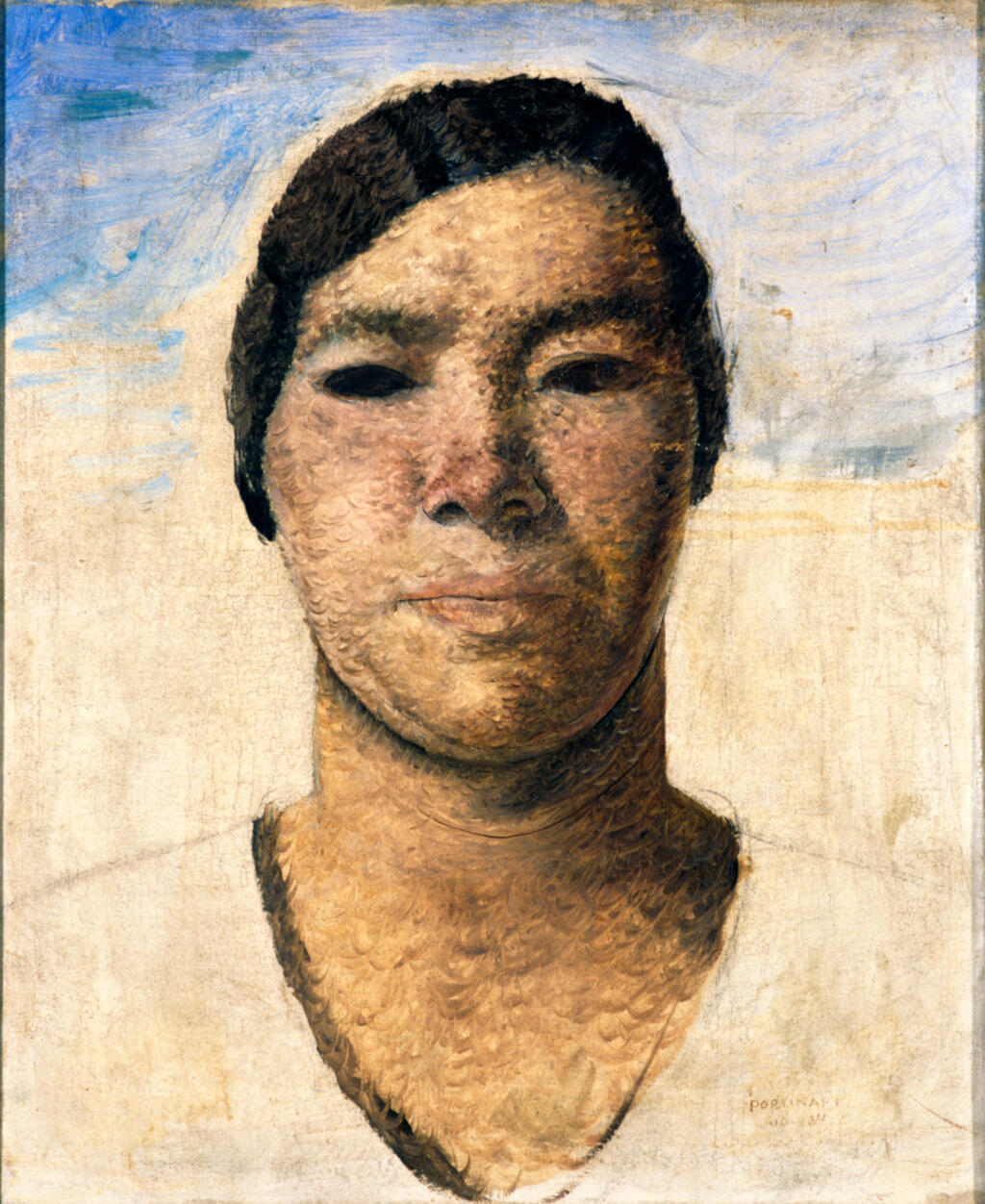 Candido Portinari Mestiça, 1934
Oil on canvas 46 × 38 cm
Acervo Museu de Arte Brasileira
– MAB FAAP, São Paulo, Brazil
Photo: Fernando Silveira/MAB