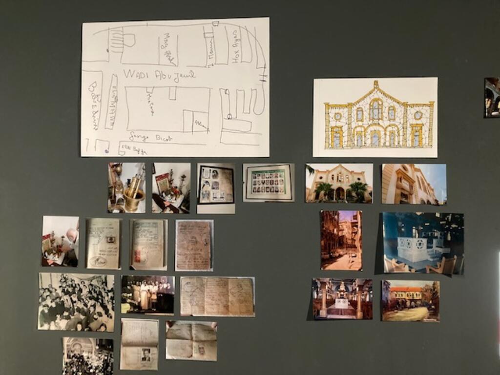 Parte do painel "Cartografia afetiva" sobre a diáspora judaica libanesa no Brasil, realizado pelo pesquisador brasileiro João Koifman.