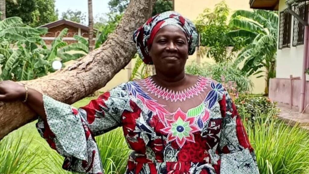 Viviane Gokoussou, première présidente du Club RFI Bangui Fononon.